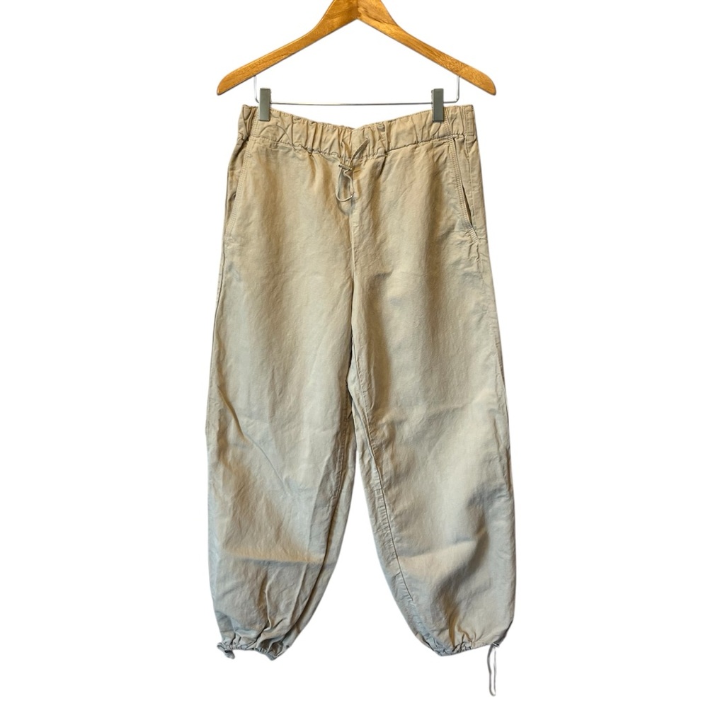 Massimo Dutti Beige Track Pants